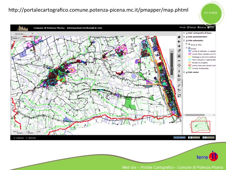 Sistemi Informativi Geografici e gestione banche dati ambientali